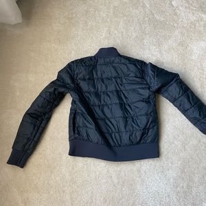 Lululemon Reversible Black Bomber Jacket